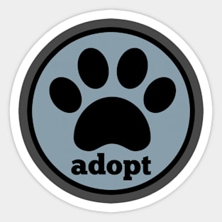 Adopt Sticker